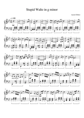 Stupid Waltz in g minor