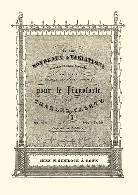 18 Rondeaux &amp; Variations sur des thêmes favoris