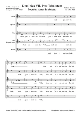 Mich jammert das Volk