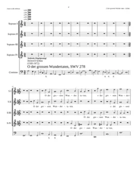 O der grossen Wundertaten SWV 278