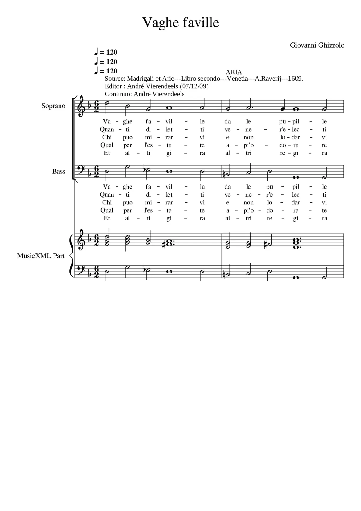 Vaghe faville - Page 1