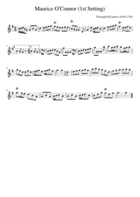 Maurice O'Connor (1st Setting)