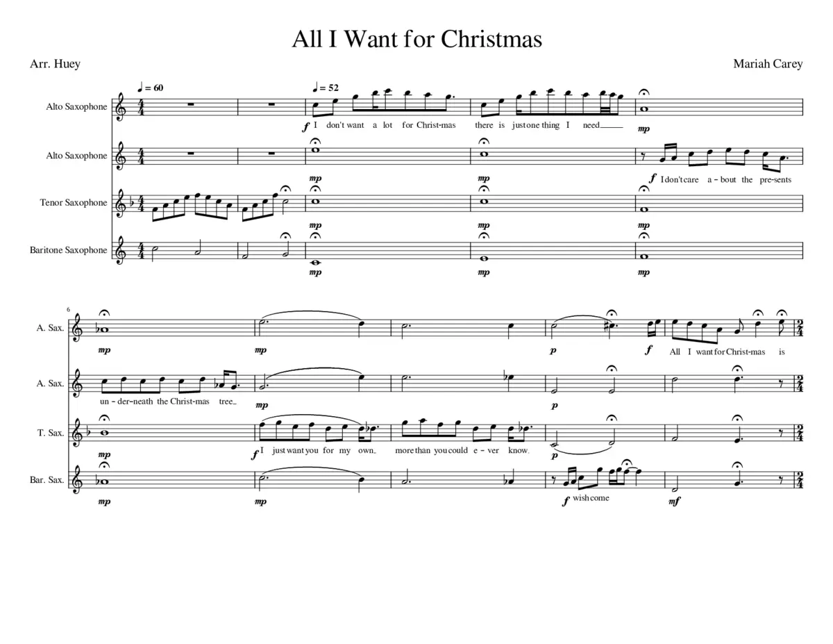 all i want for christmas is you - Page 1