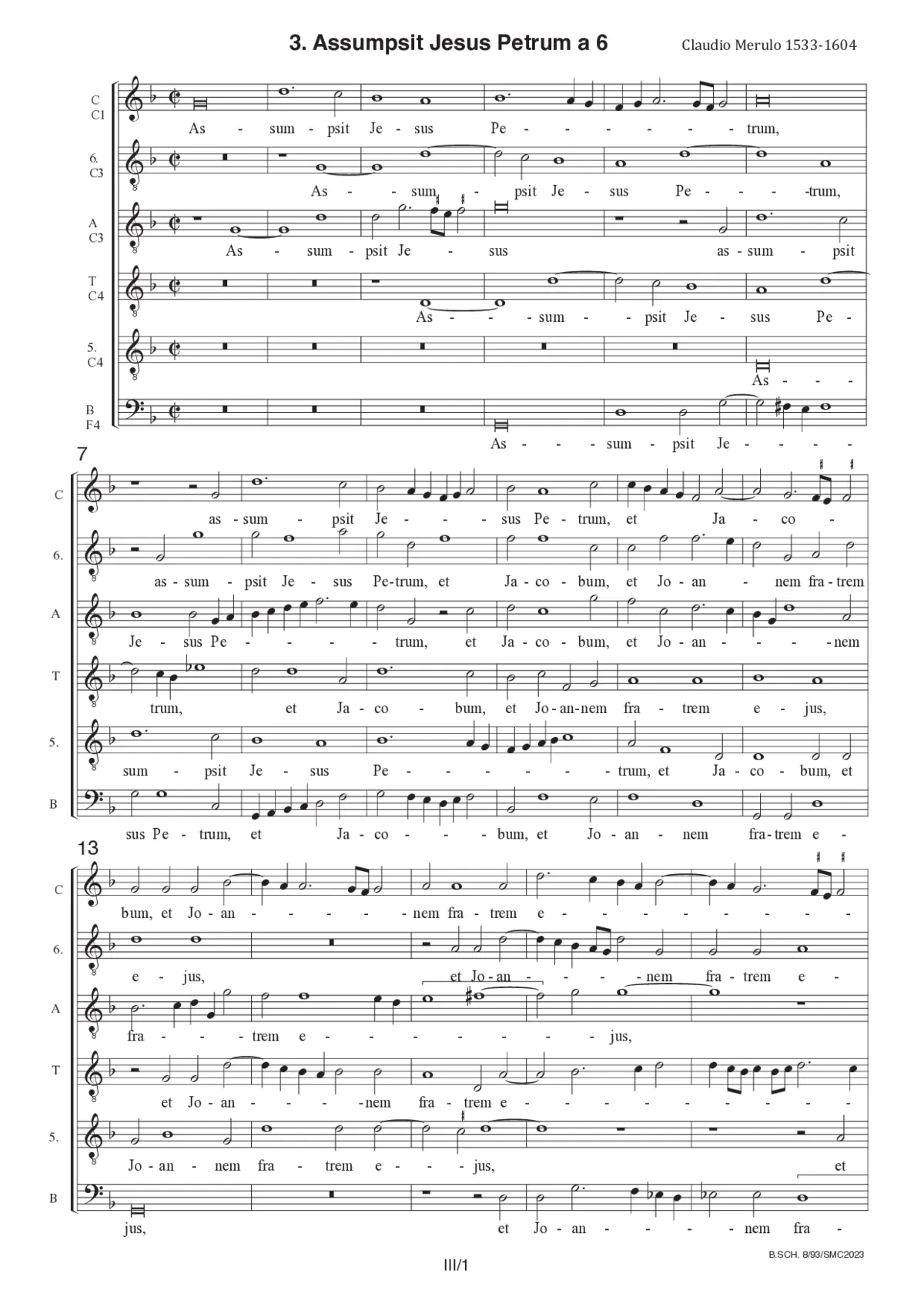 Assumpsit Iesus Petrum - Page 1