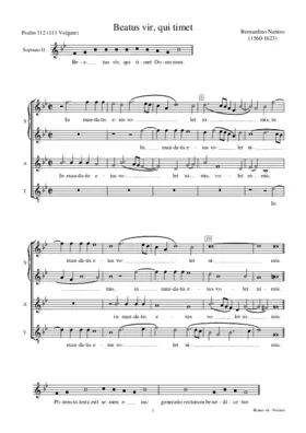 Beatus vir qui timet
