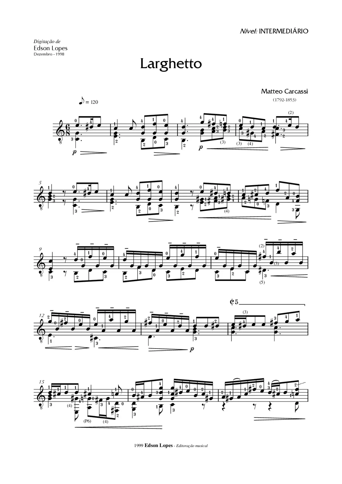 Larghetto - Page 1