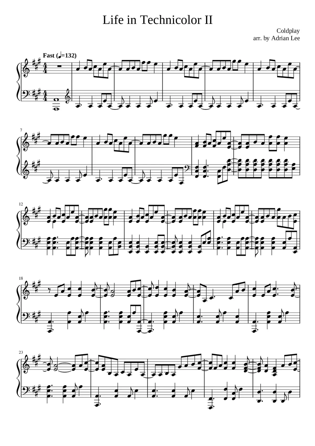 life in technicolor ii - Page 1