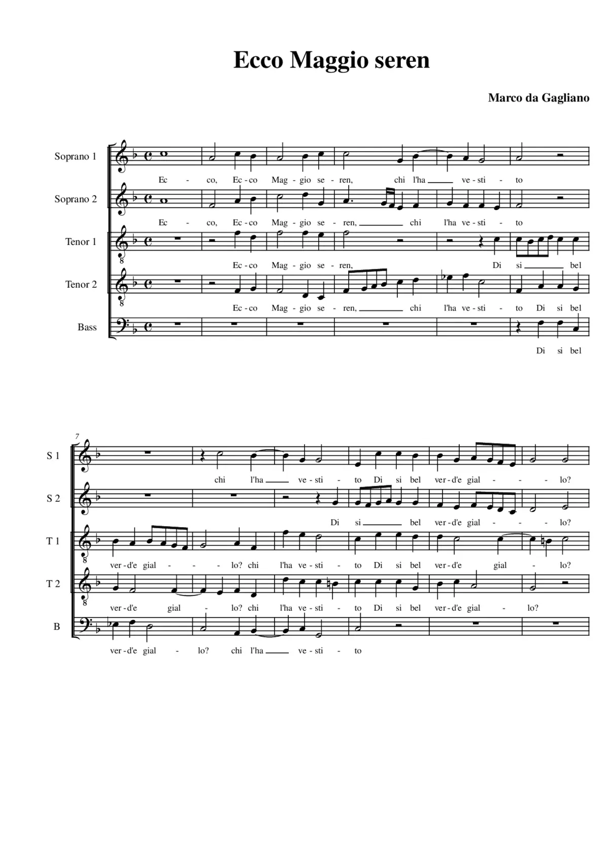 Ecco Maggio seren - Page 1