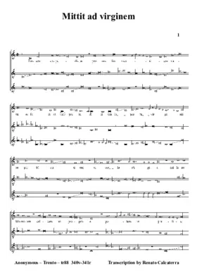 Mittit ad virginem (Trent 88)