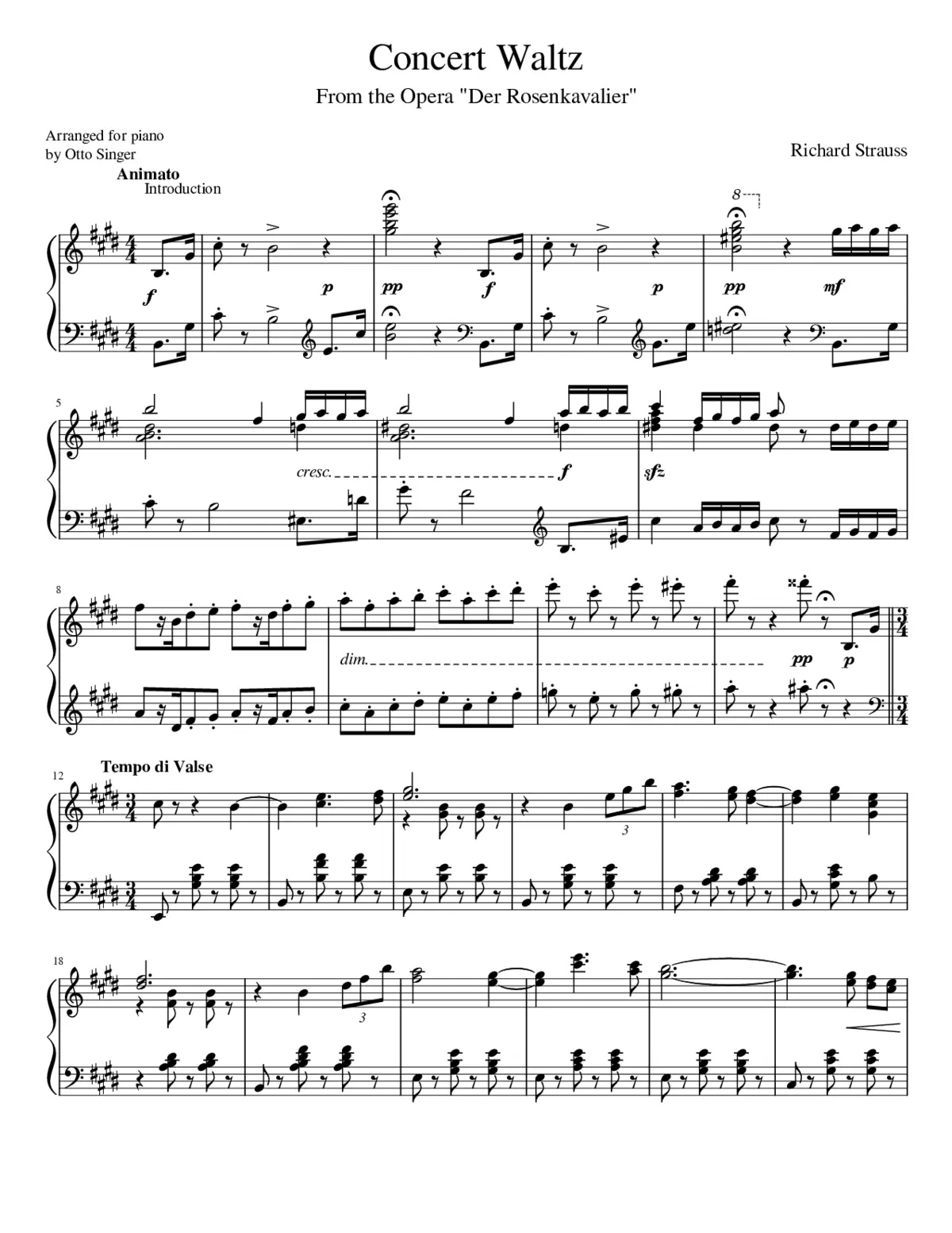 Der Rosenkavalier - Page 1