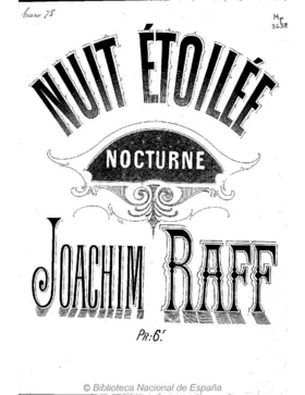 Notturno d'après une romance de François Liszt