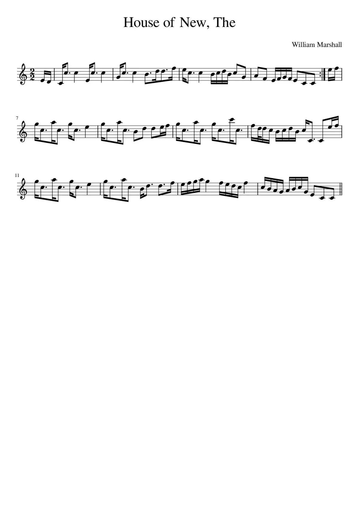 The House of New - Page 1