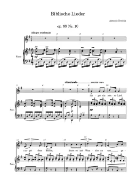 Biblical songs Op. 99