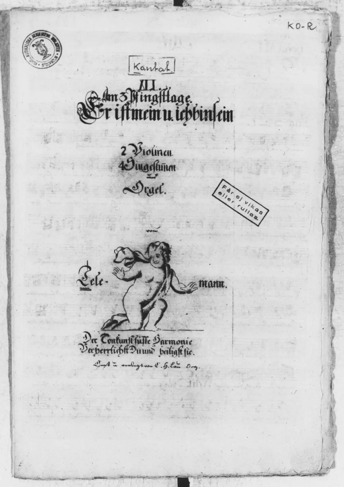 Er ist mein und ich bin sein - Page 1
