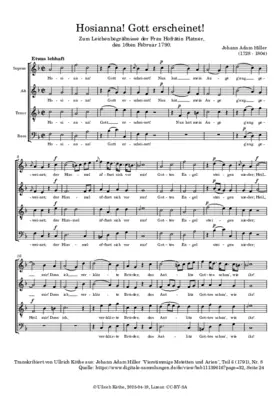 Hosianna! Gott erscheinet!