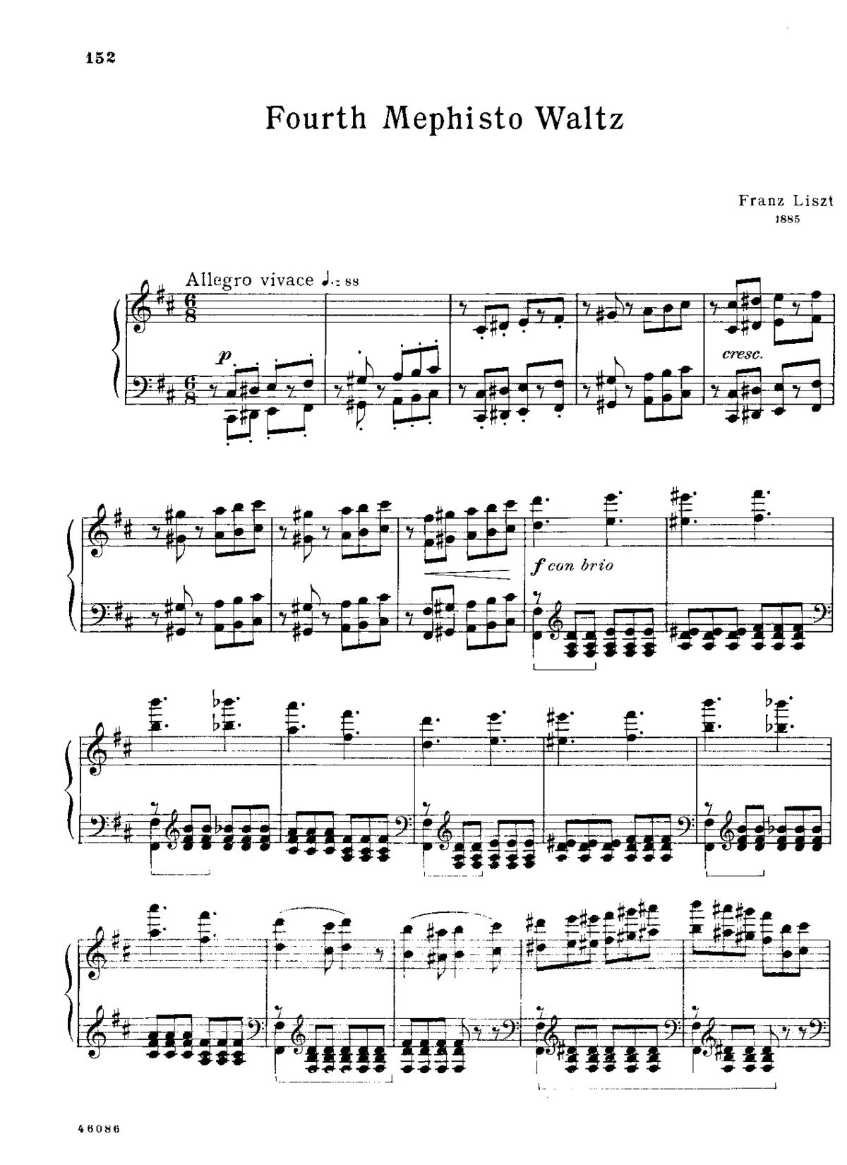 Mephisto Waltz No.4 - Page 1