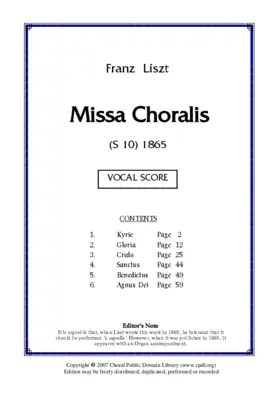 Missa Choralis