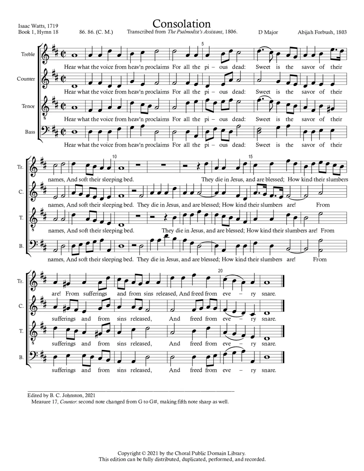 Consolation - Page 1