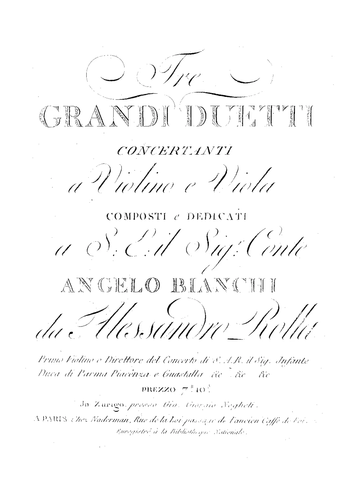 3 Grand Concertant Duos for Violin and Viola - Page 1