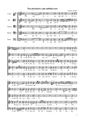 Tra più beati e più sublimi cori