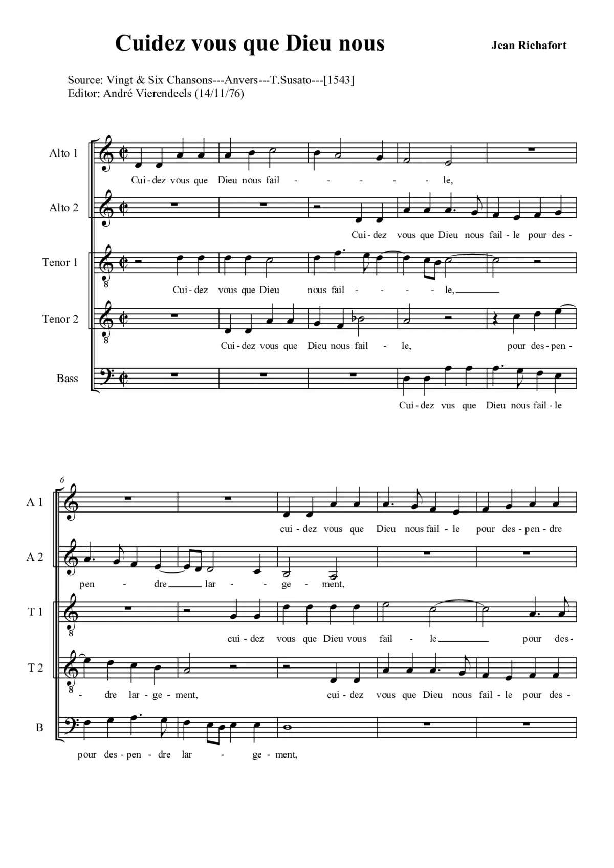 Cuidez vous que Dieu nous faille - Page 1