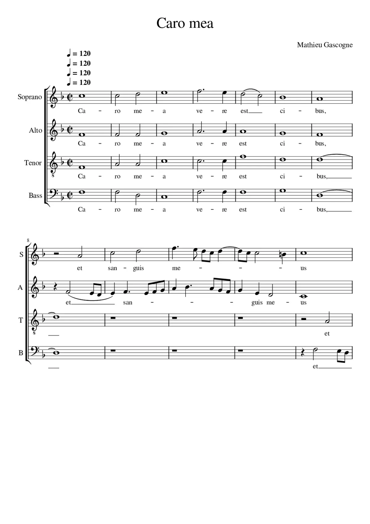 Caro mea - Page 1