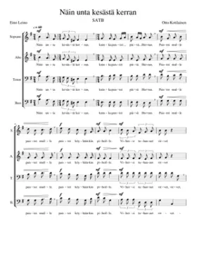 Näin unta kesästä kerran