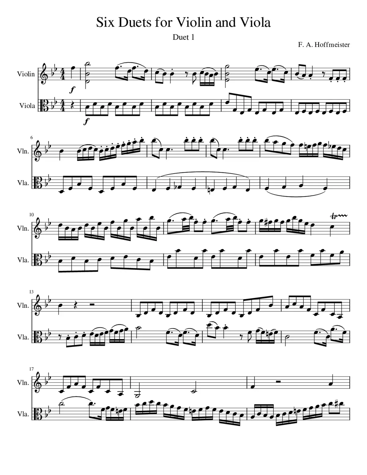 Duets - Page 1