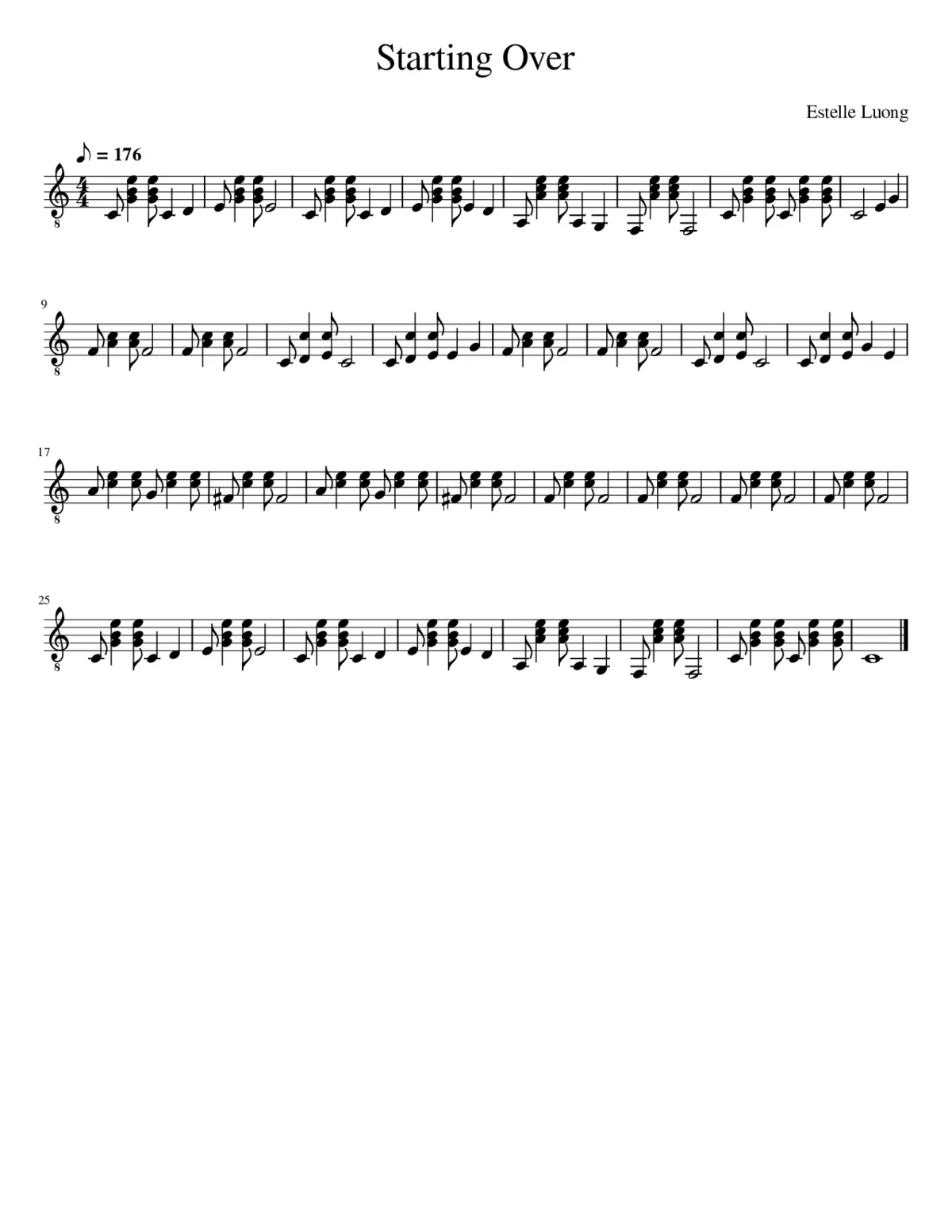 Starting Over - Page 1