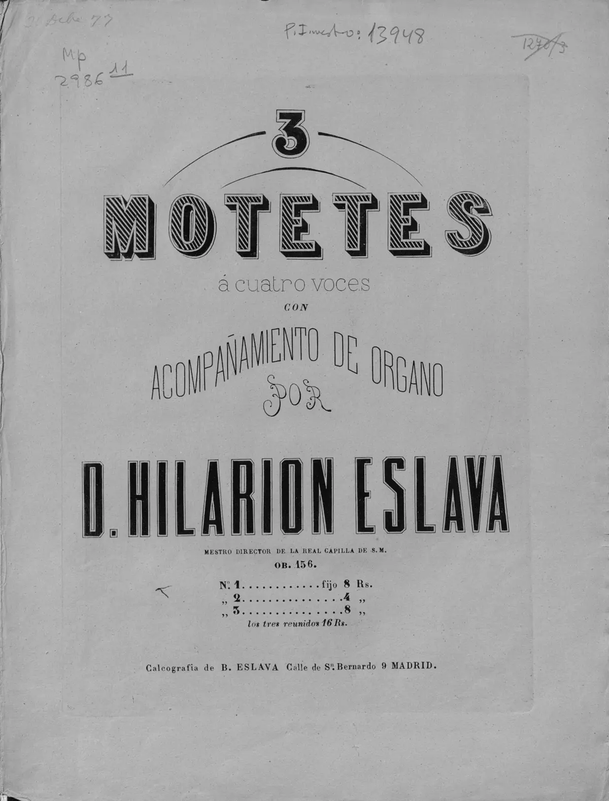 3 Motetes - Page 1
