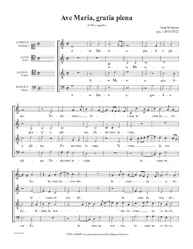 Ave Maria, gratia plena a 4