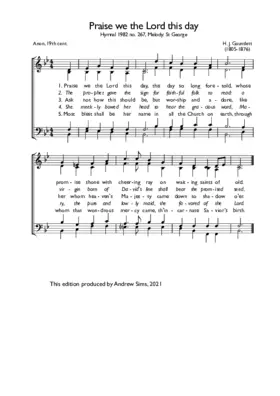 Praise we the Lord this day