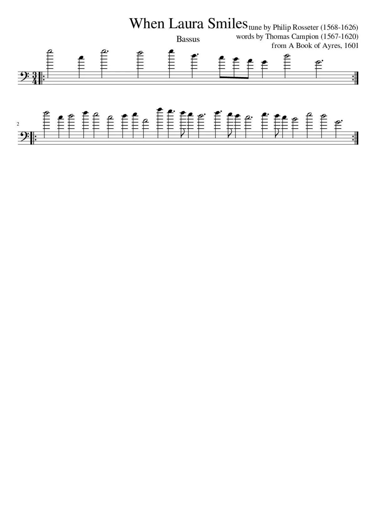 When Laura Smiles - Page 1