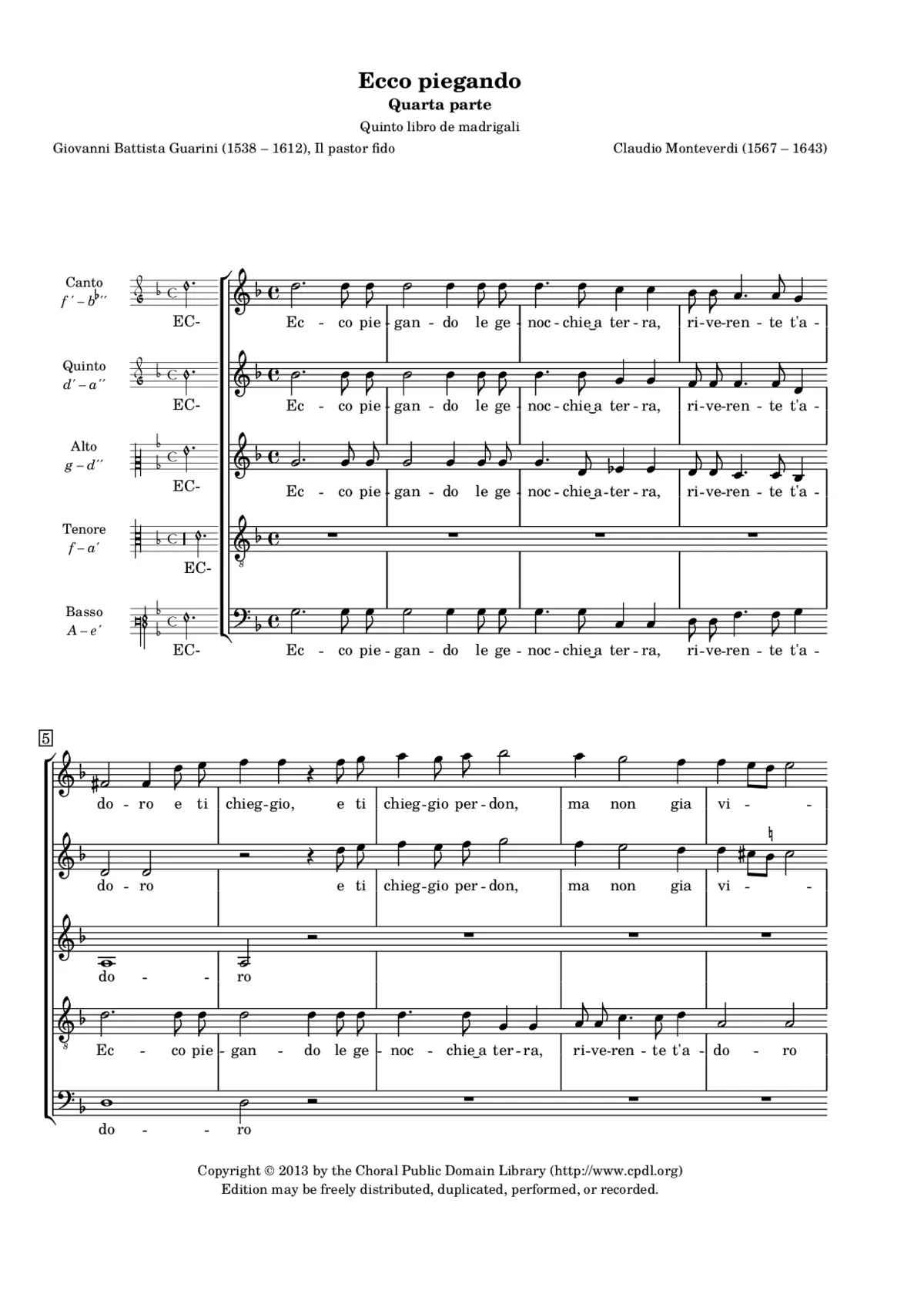 Ecco piegando - Page 1