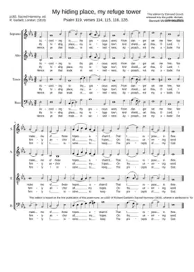 My hiding place my refuge tower