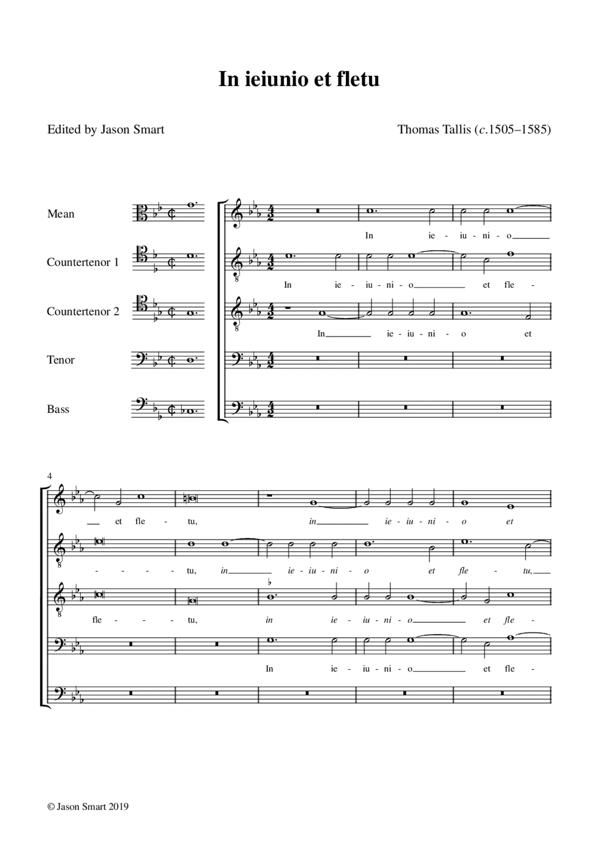 In jejunio et fletu - Page 1