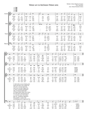 Wenn wir in höchsten Nöten sein