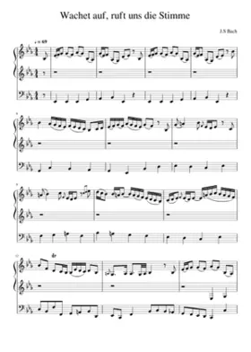 Wachet auf ruft uns die Stimme