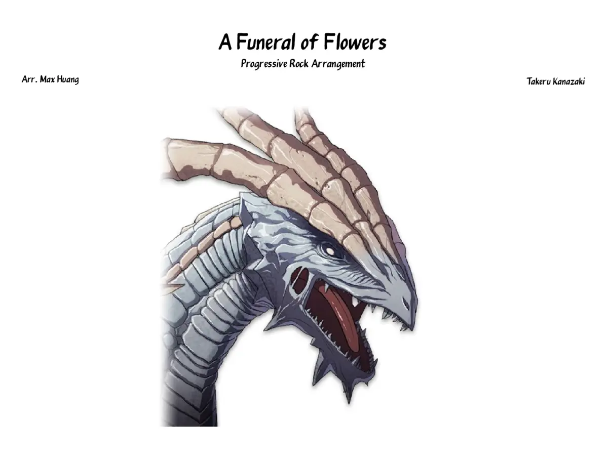 A Funeral of Flowers - Page 1