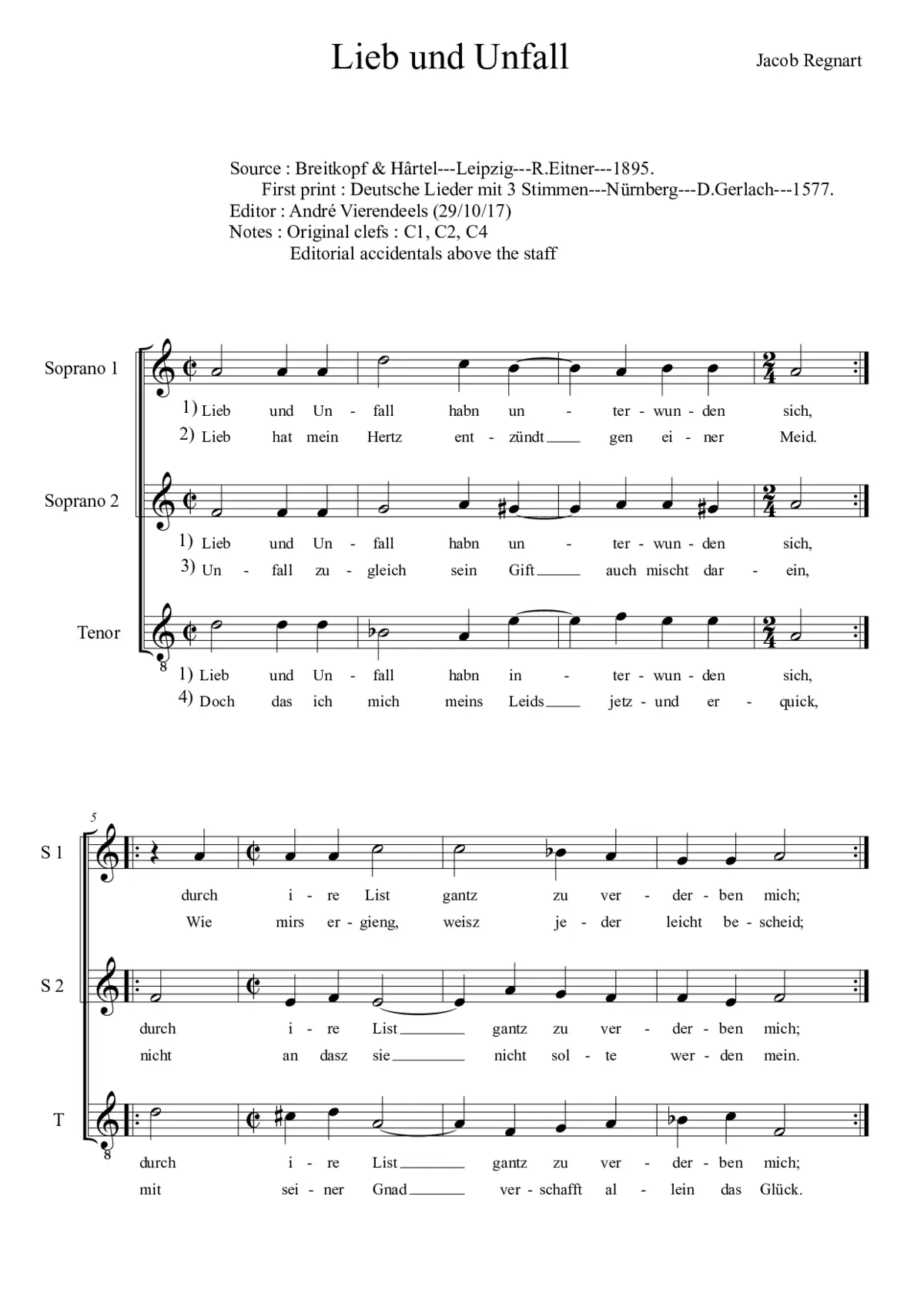 Lieb und Unfall - Page 1
