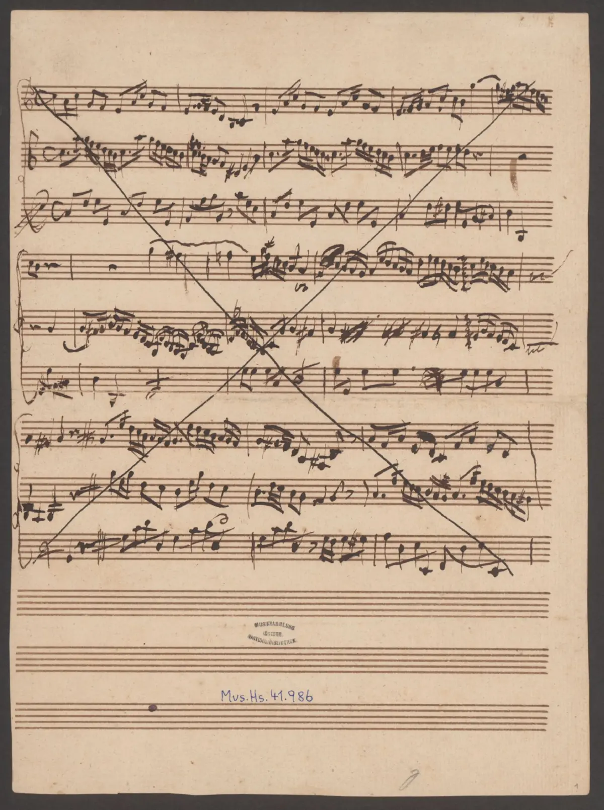 Fugue in D minor - Page 1