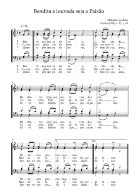 Bendita e louvada seja a Paixão
