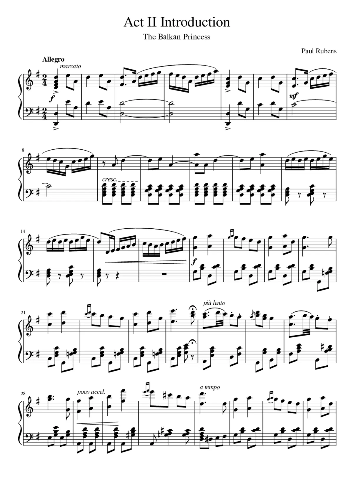 The Balkan princess - Page 1