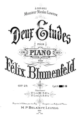 2 Etudes for Piano