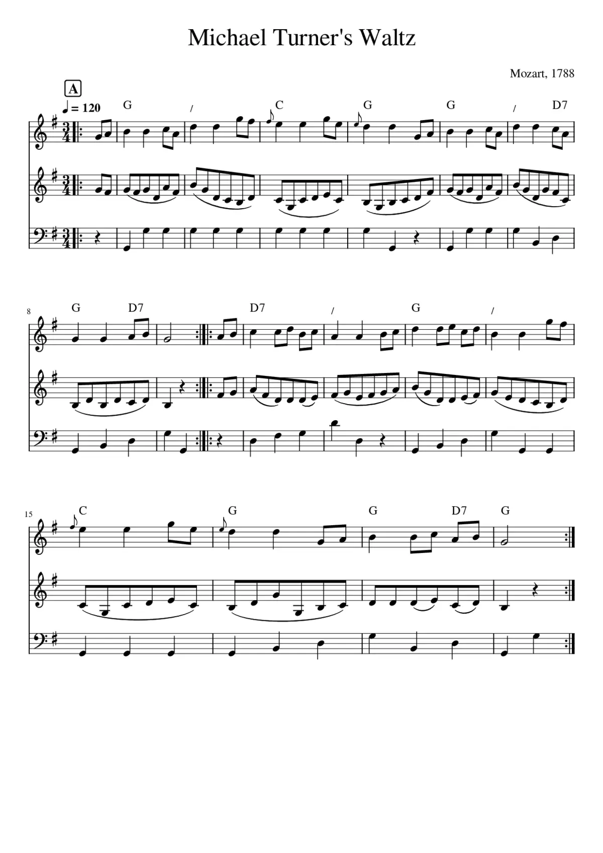 Michael Turner's Waltz - Page 1
