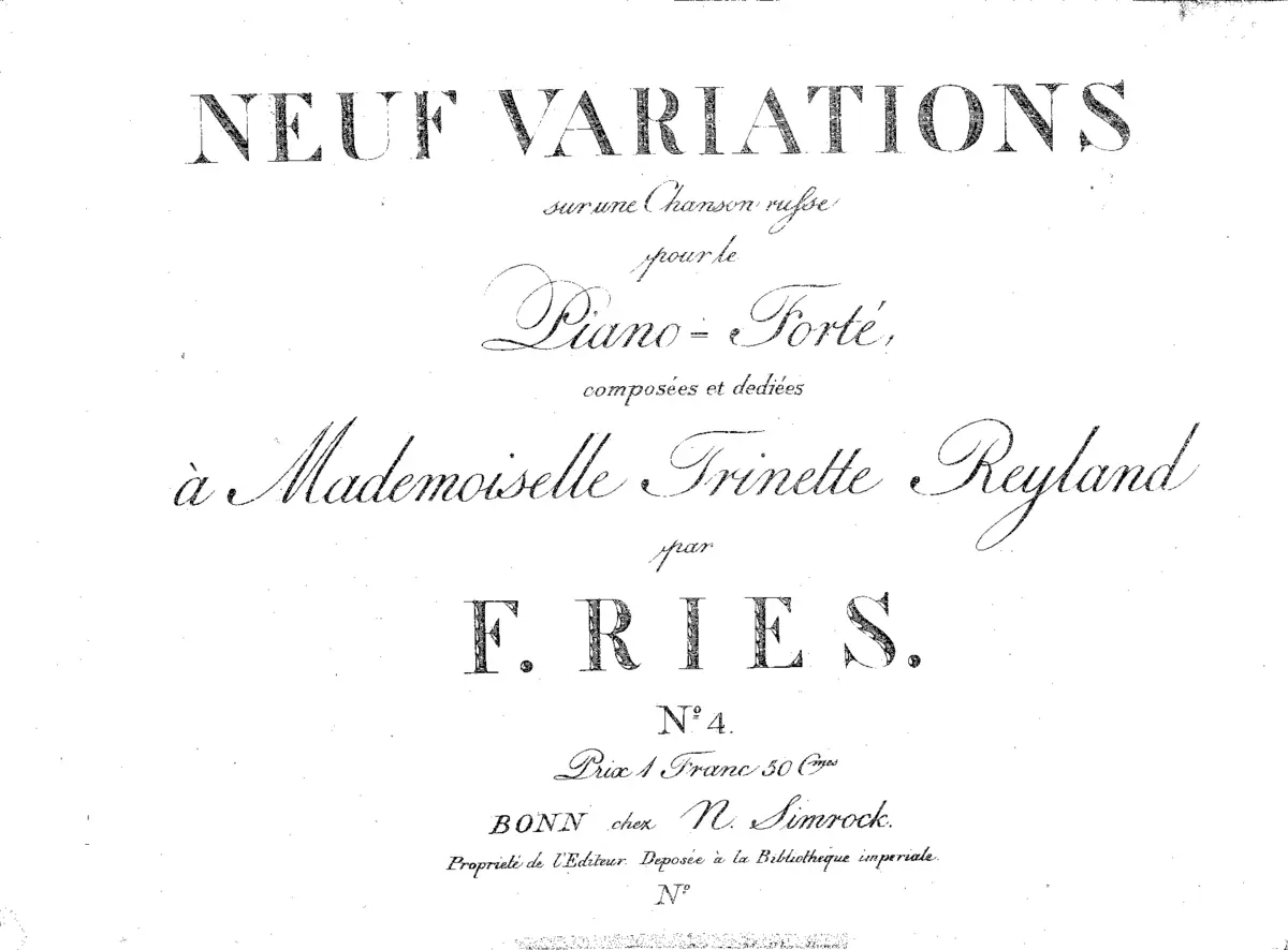 3 Sets of Variations - Page 1