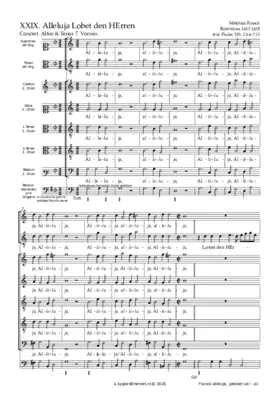 Alleluja, Lobet den Herren