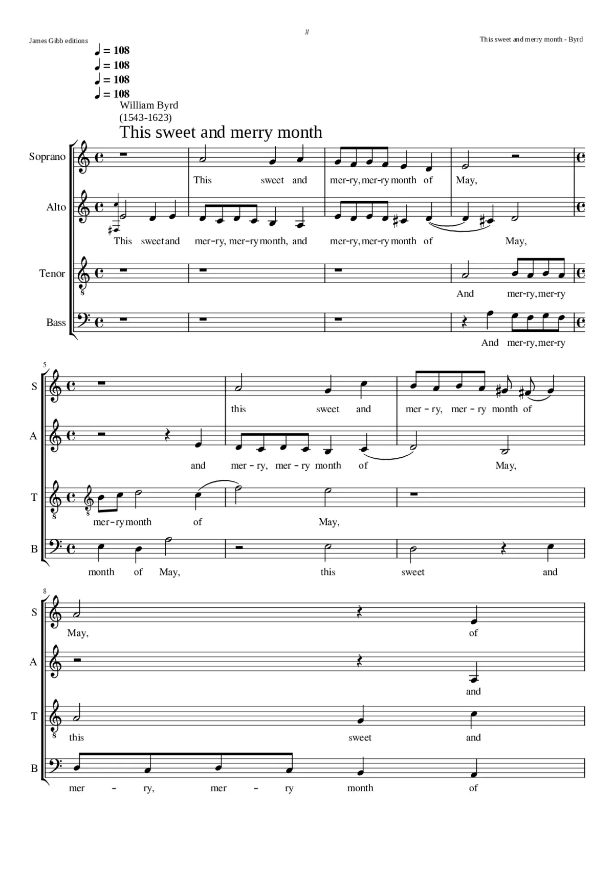 This Sweet and Merry Month of May - Page 1