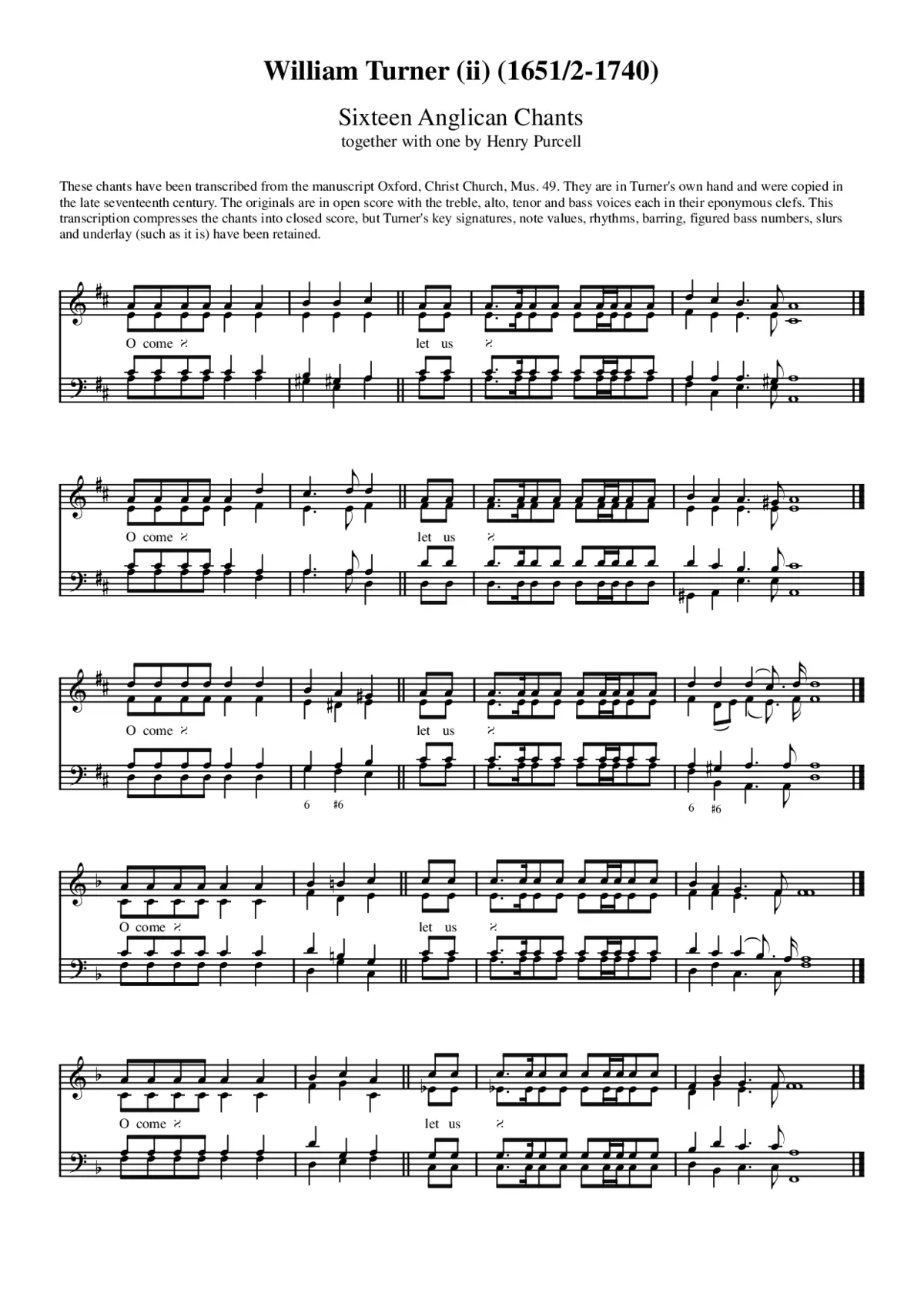 Anglican Chants - Page 1