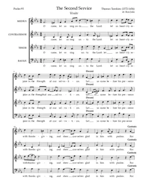 Morning canticles from The Second Service